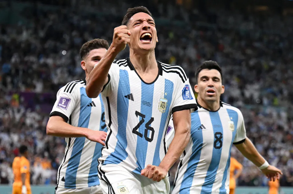 Nahuel Molina es un rostro habitual en la Selección Argentina de Lionel Scaloni (Getty Images).