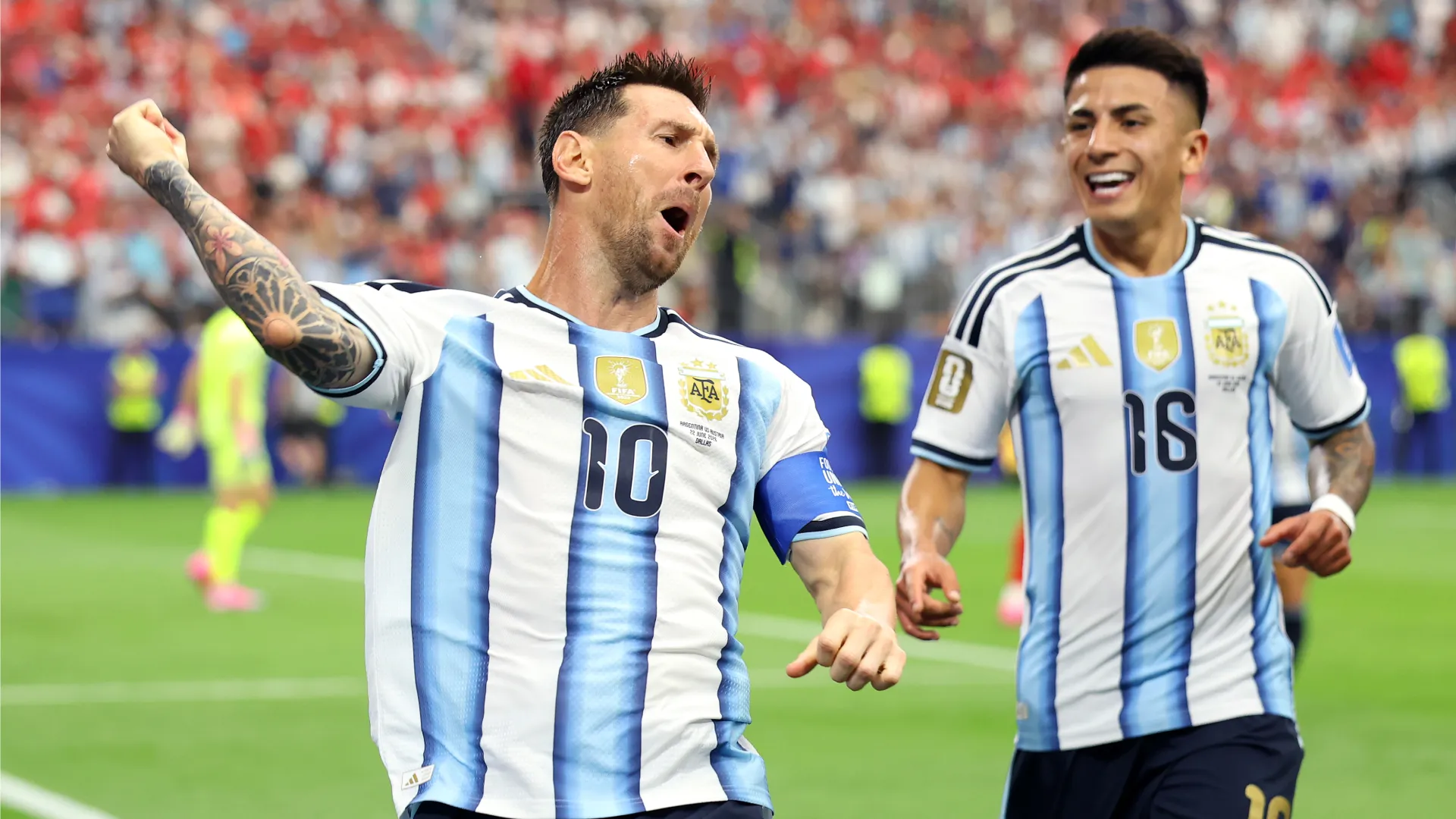 Messi lleva 5 goles en este Mundial 2026. (Getty Images).