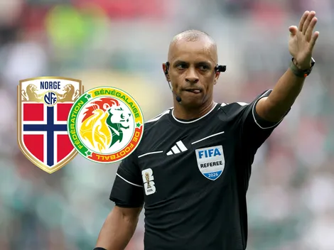 ¿Quién es el árbitro de Noruega vs. Senegal en el Mundial 2026?