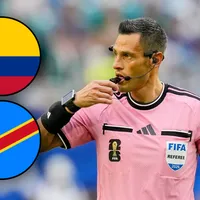 ¿Quién es el árbitro de Colombia vs. RD Congo?