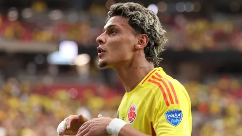 Richard Ríos se quedó en el banco de suplentes.