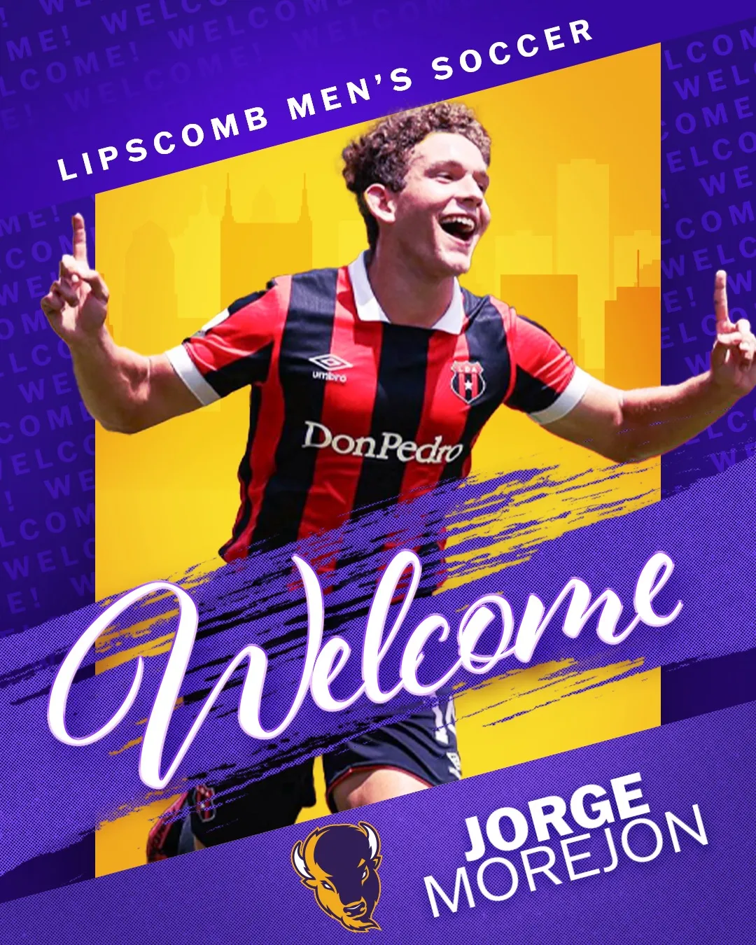 Así presentaron a Jorge Morejón. (Instagram)