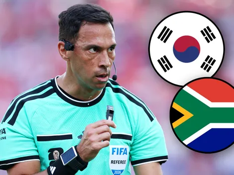 ¿Quién es el árbitro de Corea del Sur vs. Sudáfrica en el Mundial 2026?