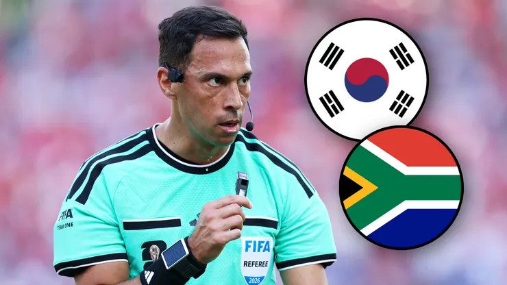 Corea del Sur vs. Sudáfrica será el segundo cotejo de Tello en esta cita mundialista.