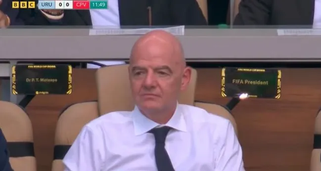 Gianni Infantino es una presencia aparentemente ubicua en esta Copa del Mundo (Instagram).