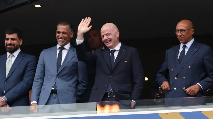 Infantino parece estar en todas partes al mismo tiempo.