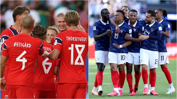 Siga EN VIVO y ONLINE a Noruega vs. Francia.