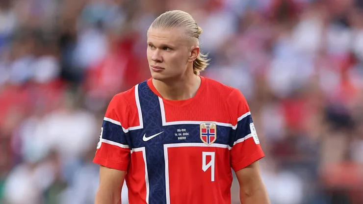 Haaland no será titular ante Francia.