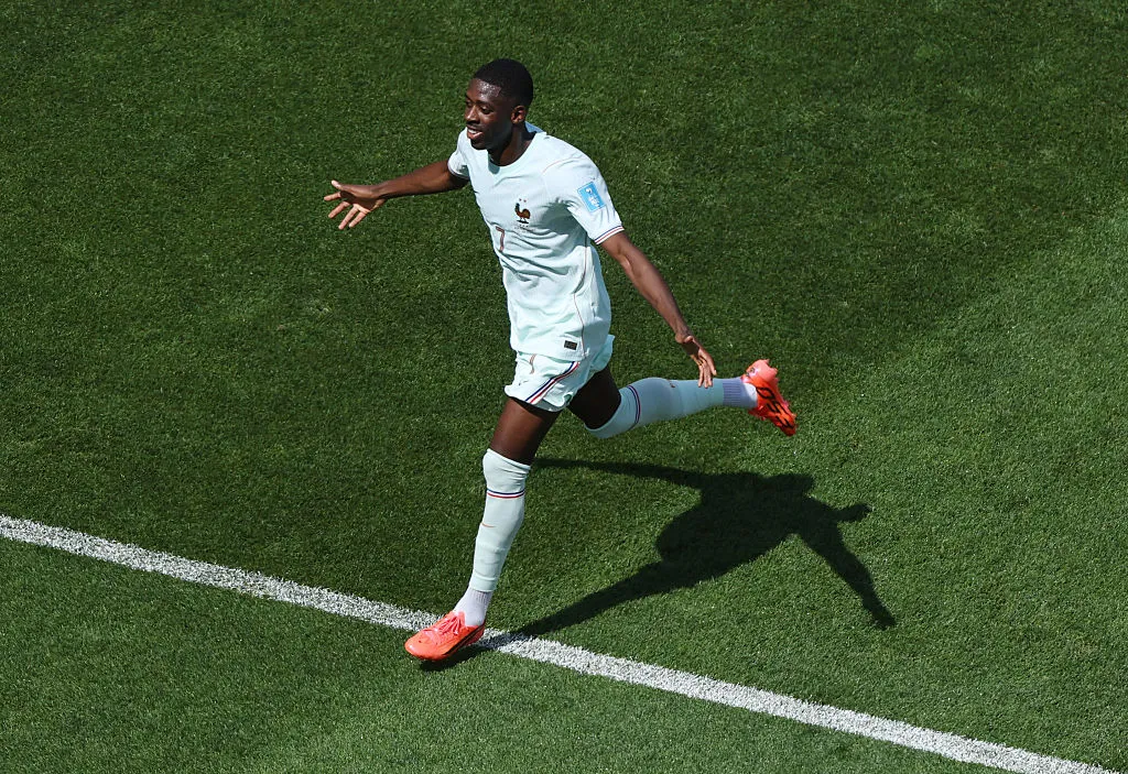 Ousmane Dembélé tuvo una actuación apabullante Getty Images).