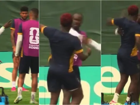 El video de la pelea de dos jugadores de Panamá en pleno entrenamiento del Mundial 2026