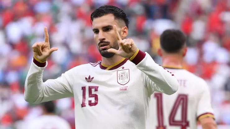 Baena marcó el único gol del partido.