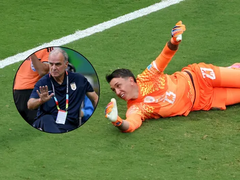 Marcelo Bielsa revela por qué Fernando Muslera no salió a jugar el segundo tiempo