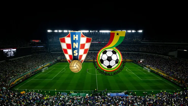 Croacia y Ghana se enfrentan en un partidazo.
