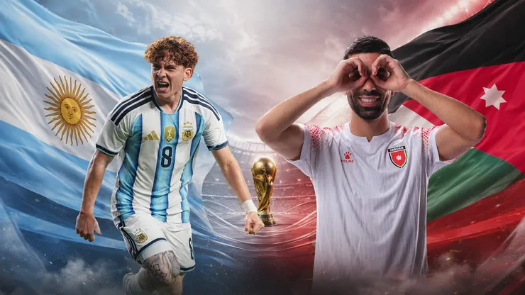 Argentina y Jordania tienen una gran diferencia que los separa en el ranking FIFA.