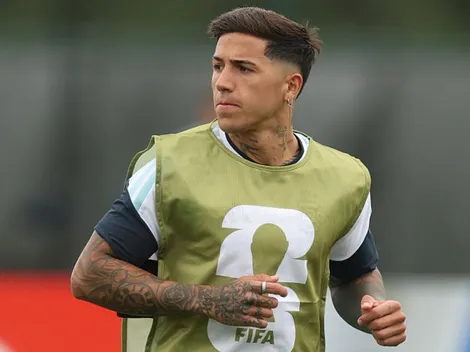 ¿Por qué no juega Enzo Fernández en el partido de Argentina vs. Jordania?
