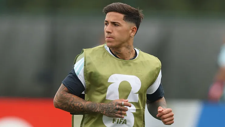 Enzo Fernández se queda en el banco de suplentes.