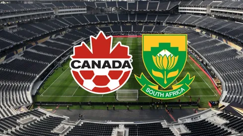 Todo quedó listo para el partido entre Canadá y Sudáfrica.