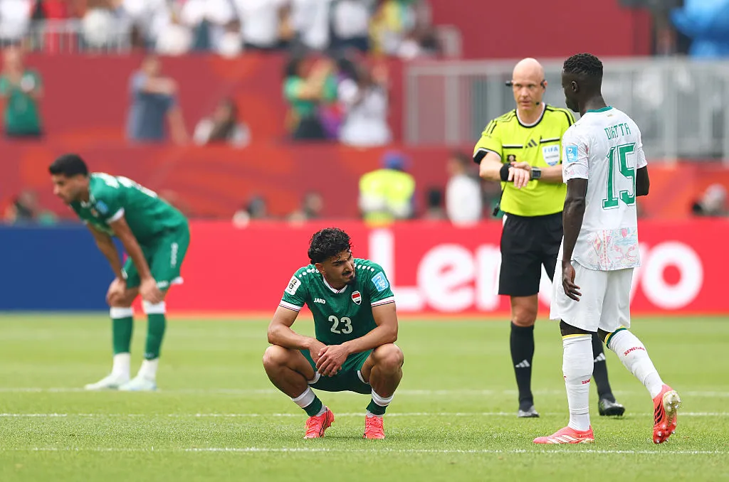 Senegal necesitaba golear a Irak y no encontró oposición para lograrlo (Getty Images).