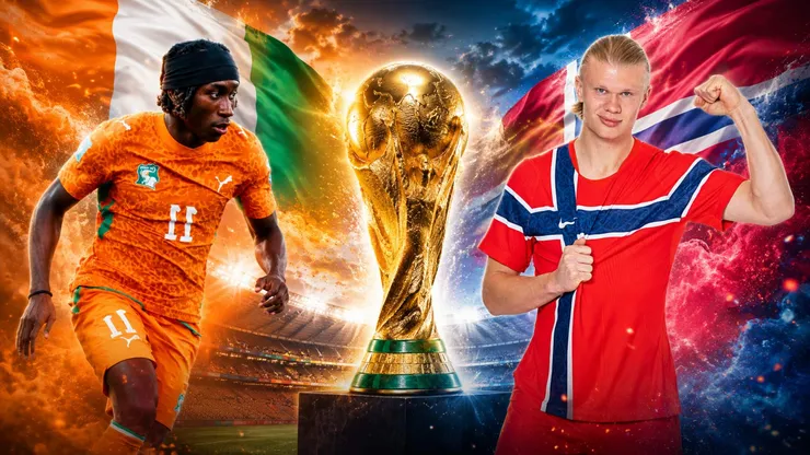 Costa de Marfil y Noruega se enfrentan este martes 30 de junio en el Mundial 2026.