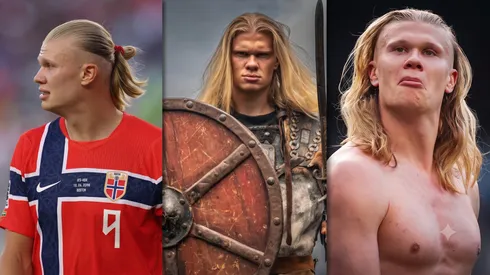 El Vikingo Haaland sigue una dieta muy epecial.