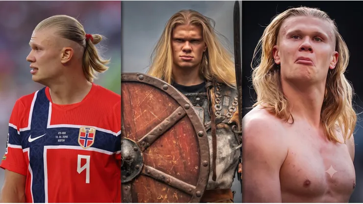 El Vikingo Haaland sigue una dieta muy epecial.