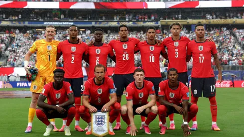 El once inicial de Inglaterra previo a encuentro en el Mundial 2026.