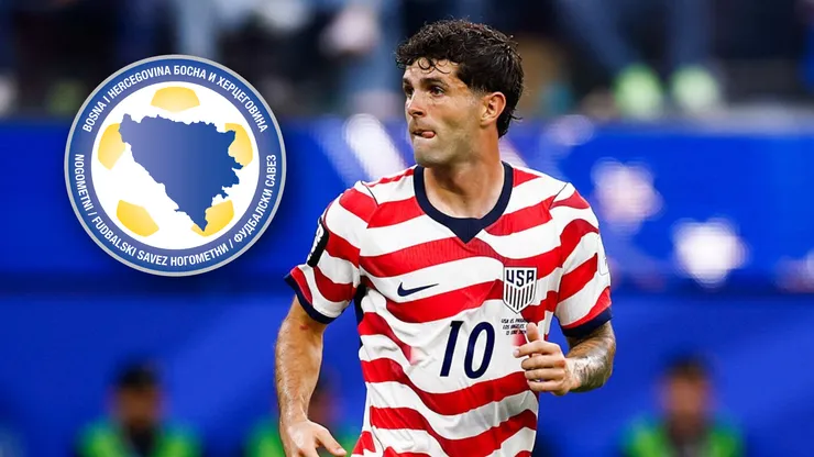 Pulisic sería titular contra Bosnia.