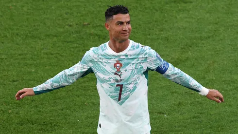 CR7 festeja el 1-1.