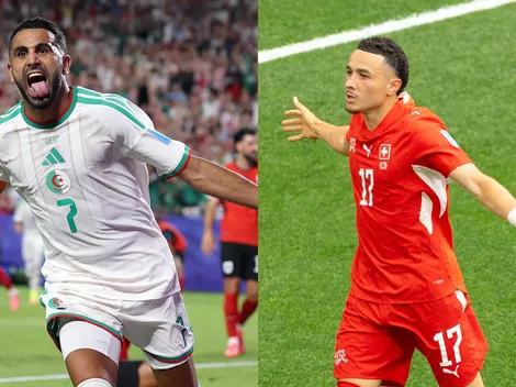 Si Argelia le gana a Suiza: contra quién juega en octavos