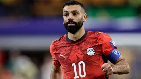 Salah marcó su penal en la tanda para vencer a Australia.