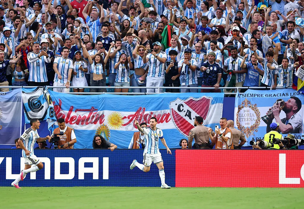 Lionel Messi volvió a aparecer para rescatar a Argentina (Getty Images).