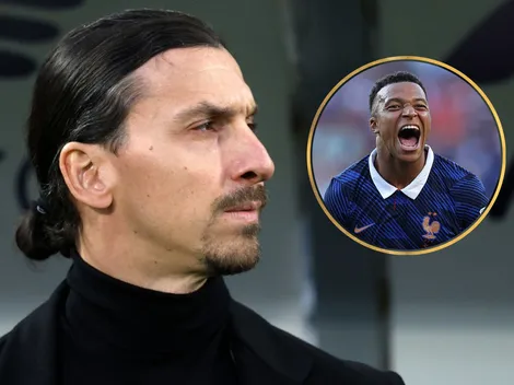 Zlatan se pone del lado de Mbappé y golpea a Paraguay