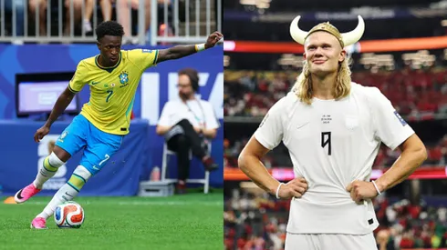 Vinicius se enfrenta a Haaland en el Brasil vs Noruega.