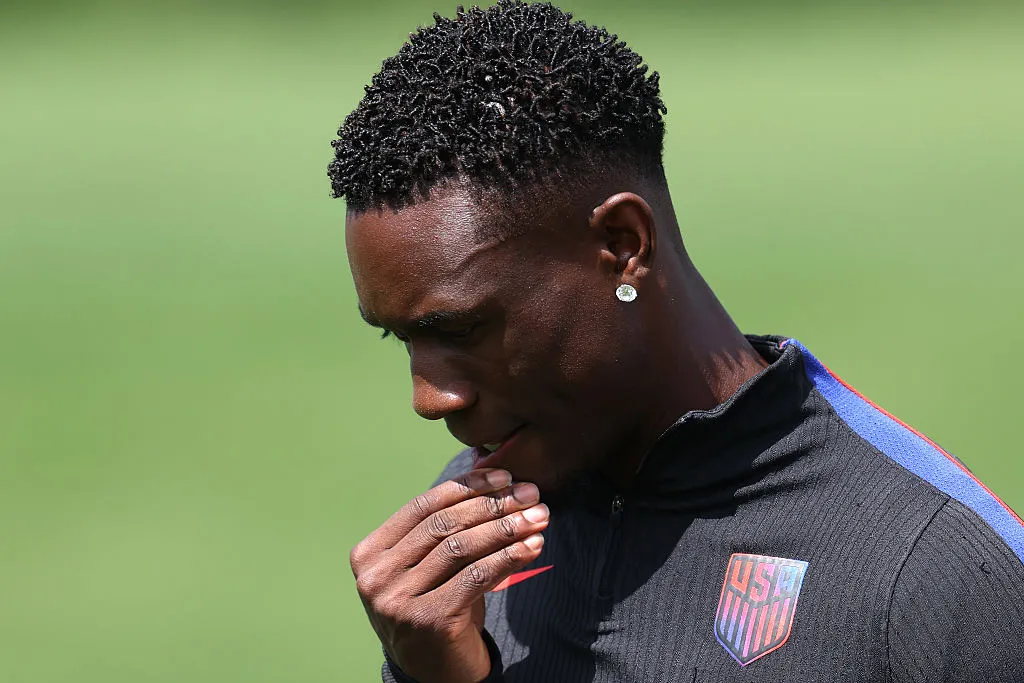 Balogun fue expulsado en 16vos, pero aun así jugará los 8vos de final (Getty Images).