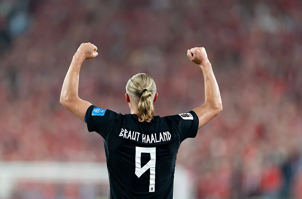 Erling Haaland le rinde honor al apellido de su madre (Getty Images).