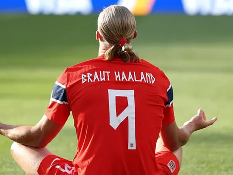 ¿Por qué la camiseta de Erling Haaland dice “Braut Haaland” en Noruega vs. Brasil?