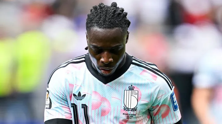 Jeremy Doku no completó nunca los 90 minutos en un partido de esta Copa del Mundo.