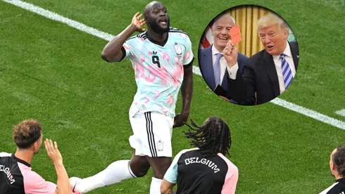 Lukaku metió el cuarto gol de Bélgica ante Estados Unidos.