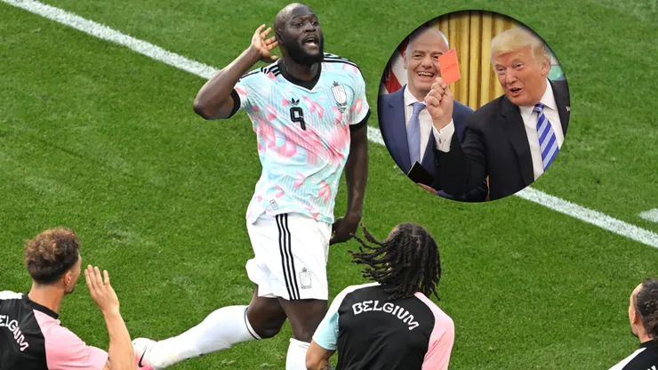Lukaku metió el cuarto gol de Bélgica ante Estados Unidos.