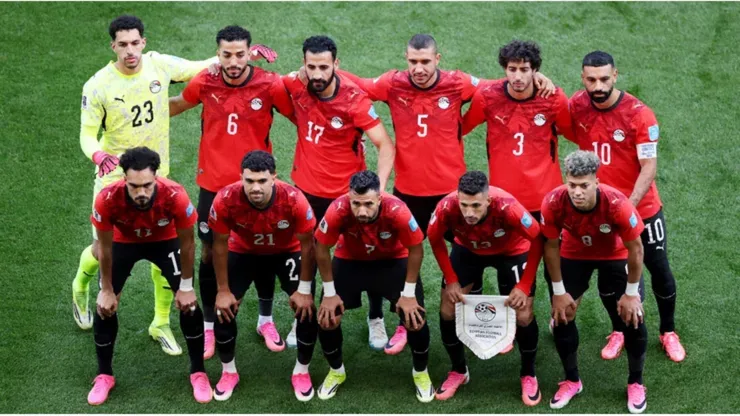 La plantilla de Egipto que quiere sorprender a Argentina.