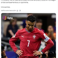 La peor cara de Cristiano Ronaldo: se confirma el dato que deja en evidencia
