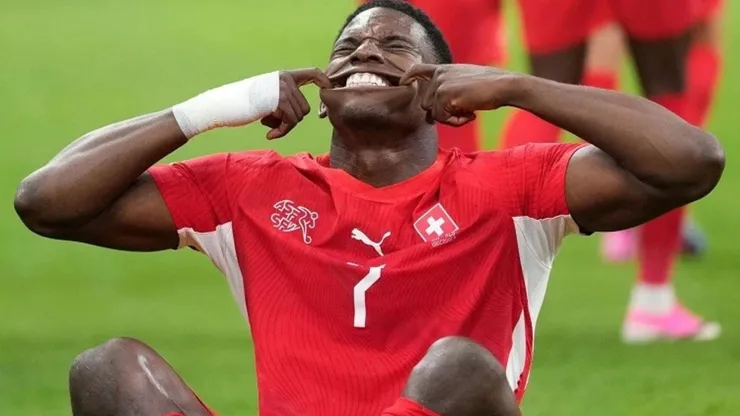 Breel Embolo quiere seguir en racha y eliminar a Colombia.