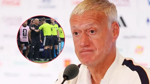 Didier Deschamps habló del arbitraje del Argentina vs. Egipto.