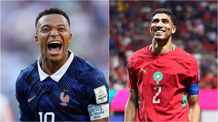 Siga EN VIVO y ONLINE a Francia vs. Marruecos.
