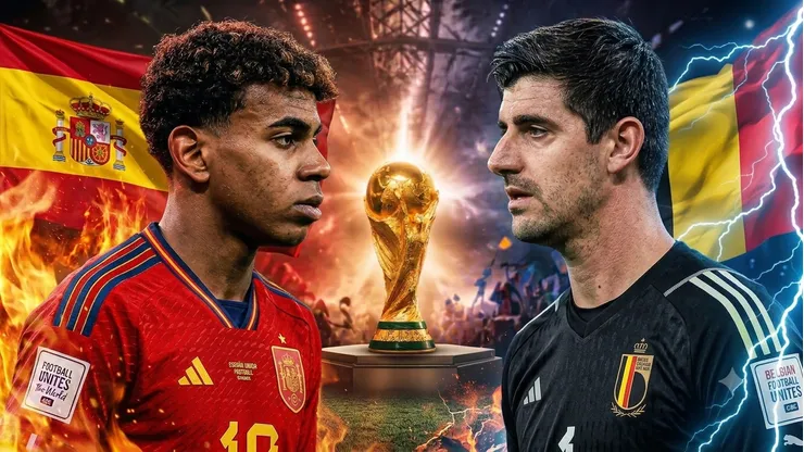 La IA predice el España vs. Bélgica