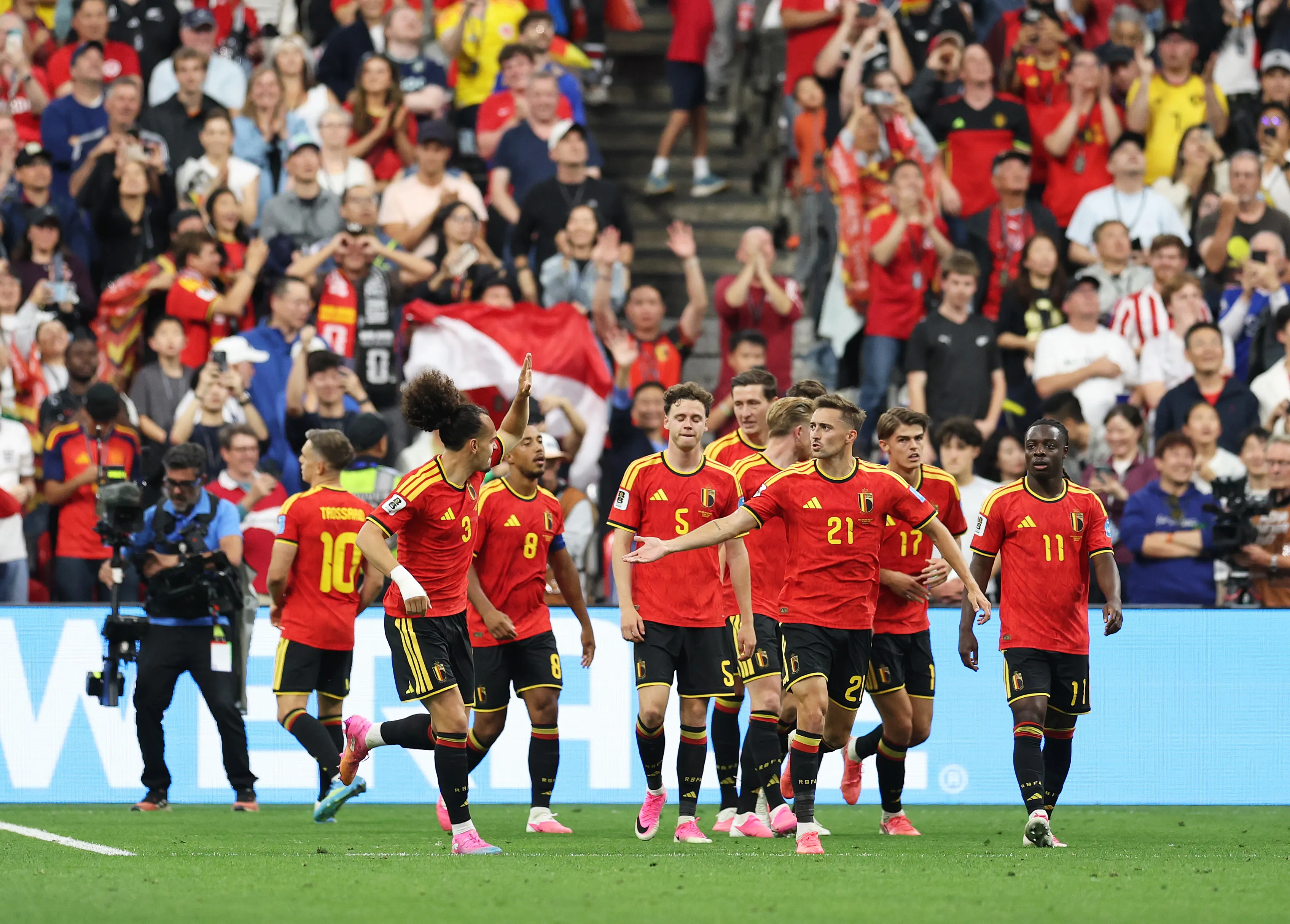 Bélgica quiere meterse en semifinales. (Getty Images)
