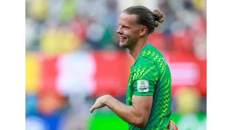 Orjan Nyland viene de jugar el mejor partido de su carrera contra Brasil.