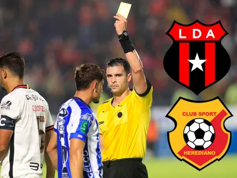¿Quién es el árbitro de Alajuelense vs. Herediano por la Supercopa?