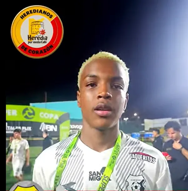 Benjamín Angulo Simpson pasa de Heredia a San Juan de Tibás (Heredia por Media Calle Deportes).