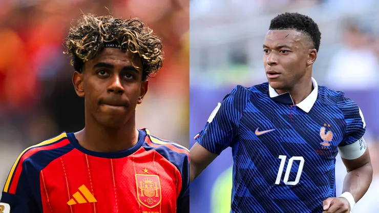 Lamine Yamal y Mbappé se cruzan como en La Liga.